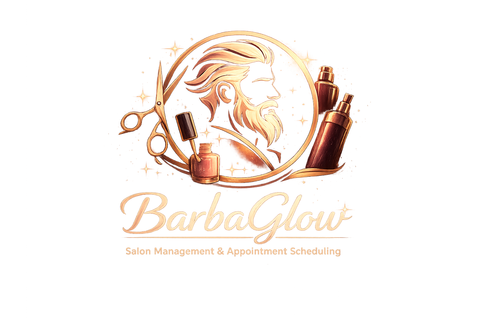 BarbaGlow logo